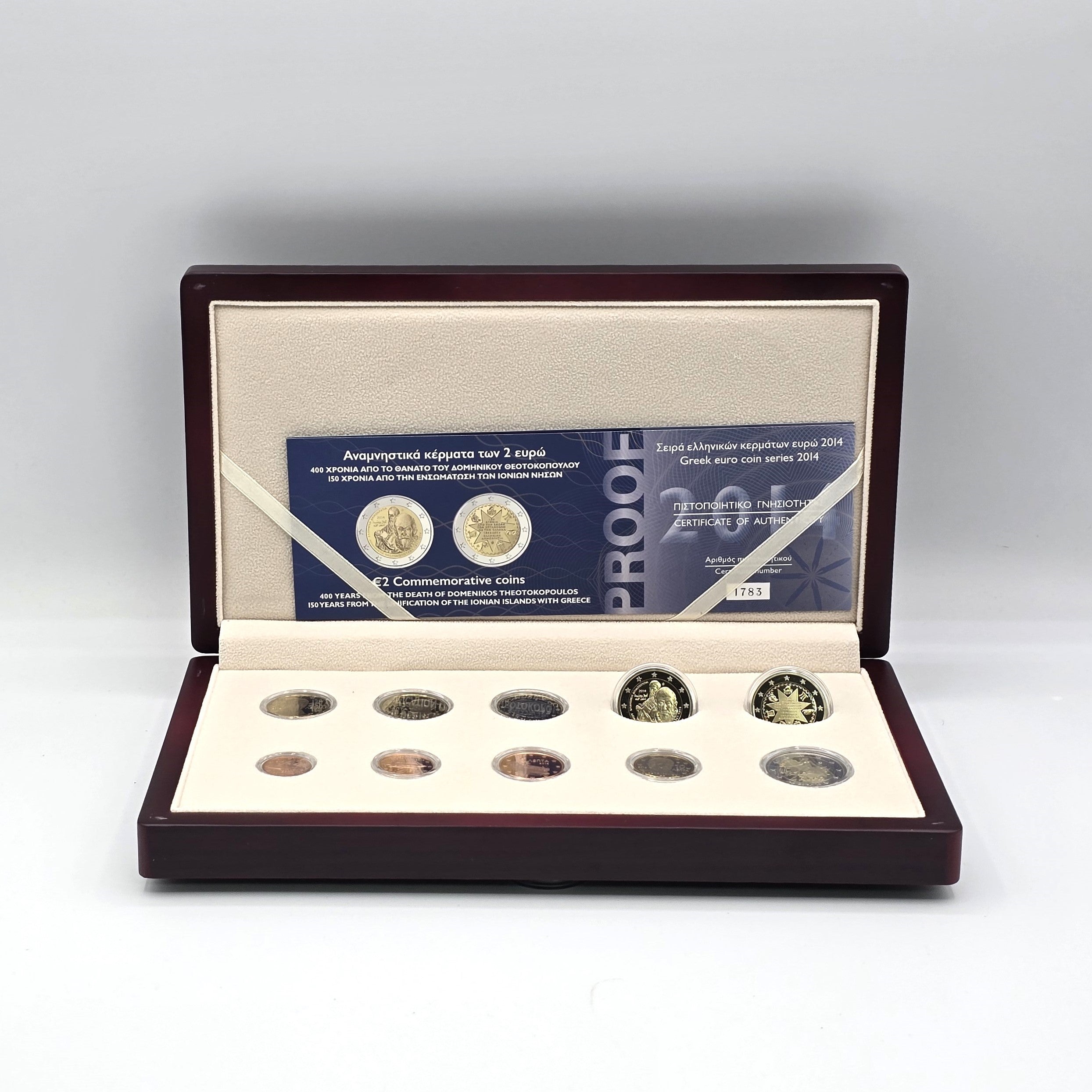 2014 Set Anual 7.88€ (conjunto) - Grécia Proof